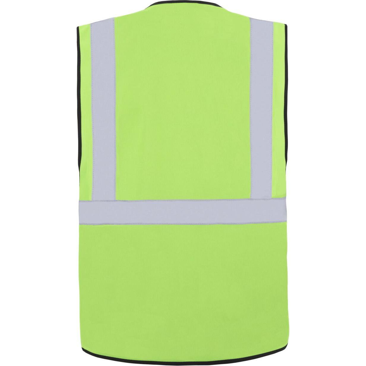 Thumbnail - Korntex, Warnweste + Warnshirt, Warnweste Multifunktional Hamburg Neonpink mit 360° Sicherheit 3XL EN ISO 17353  KXCMF (...