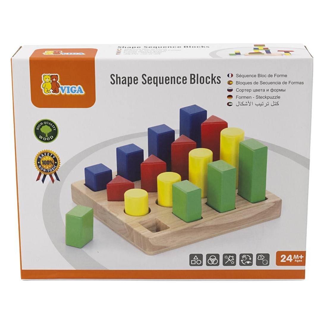 Viga Toys Houten Leerblokken