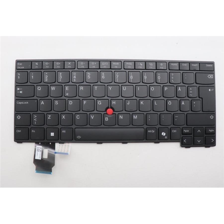 Lenovo NB KYB CS24 FL, Notebook Ersatzteile, Mehrfarbig, Schwarz