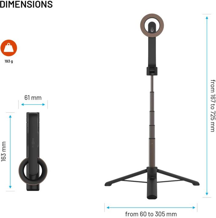 Produktbild Fixed Magsnap - Magsafe Teleskop Selfie-
