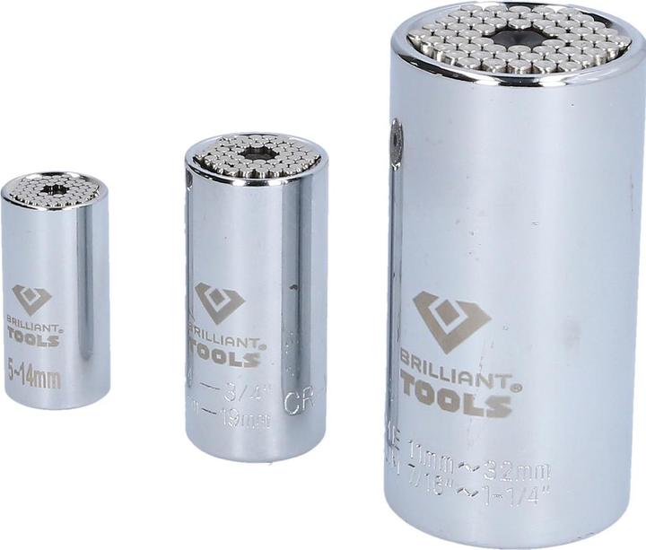 Actual product image Brilliant Tools BT022003 (32 mm, 19 mm, 16 mm, 27 mm, 28 mm, 23 mm, 10 mm, 22 mm, 30 mm, 7 mm, 24 mm, 8 mm, 29 mm, 12 mm, 13 mm, 11 mm, 25 mm, 15 mm, 14 mm, 9 mm, 21 mm, 18 mm, 31 mm, 5 mm, 17 mm, 6 mm, 20 mm, 26 mm)