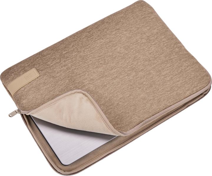 Actual product image Caselogi CaseLogic MacBook Sleeve 14" Beige Boulder Beige,Reflect Sleeve,35,56cm (14", Apple)