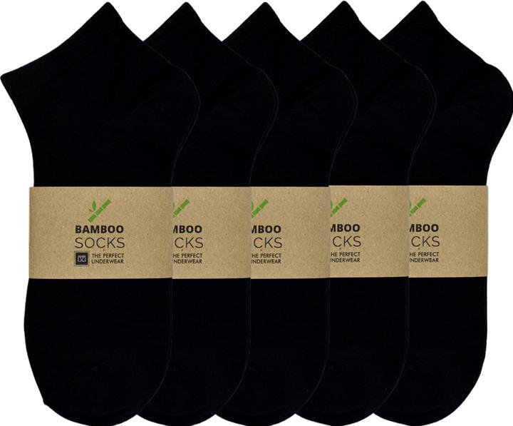 Actual product image The Perfect Underwear Bamboo low cut socks (set of 5) black (40 - 43)