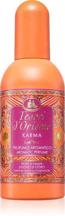 Tesori d'Oriente Karma Fragranza Aromatica con Fiore di Nashi e Legno di Cedro 100ml (Eau de toilette, 100 ml)