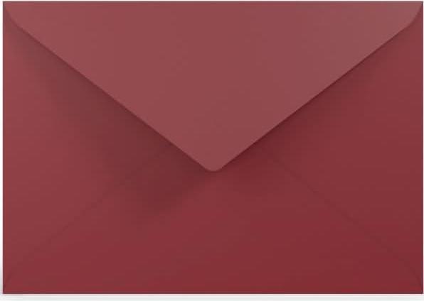 Image du produit Magni 220711572 - Coloretti enveloppes, 80 g/m², DIN C5, rosso, 5 pièces (C5, 5 x)