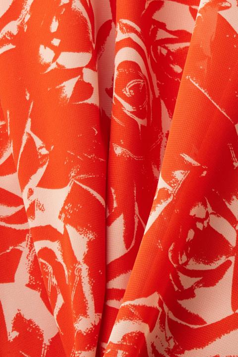 Produktbild Esprit Chiffon-Maxikleid mit V-Ausschnitt und Print (S)