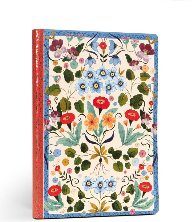 Eeboo - Journal - Flora's Luxe (EBJN129) (15 x 20,5 cm, Righe, Copertina rigida)