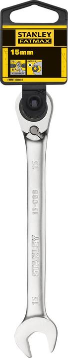 Actual product image Stanley Ratchet spanner, reversible, 15 mm (15 mm)