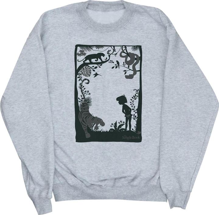 Produktbild Disney The Jungle Book Silhouette Poster Sweatshirt (M)