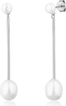 Immagine prodotto JVD - Fashion silver dangle earrings with river pearls SVLE1584XD2P100