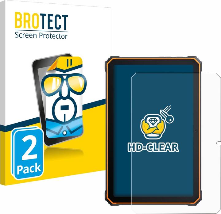 Actual product image BROTECT Screen Protector Clear (2 pcs., Blackview Active 8 Pro)