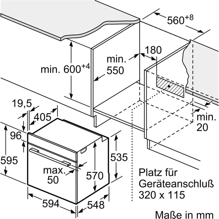 Produktbild Siemens iQ500, Einbau-Backofen mit Dampfunterstützung, 60 x 60 cm, Edelstahl, HR578GFS7F