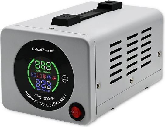 Actual product image Qoltec 50723 Automatyczny stabilizator napięcia AVR 1000VA (800 W)