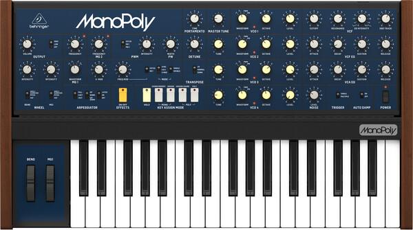 Actual product image Behringer MonoPoly synthesiser