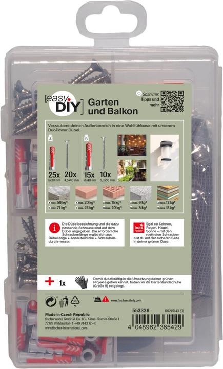 Produktbild Fischer Praktische Helfer Garten (71) (40 Stk.)