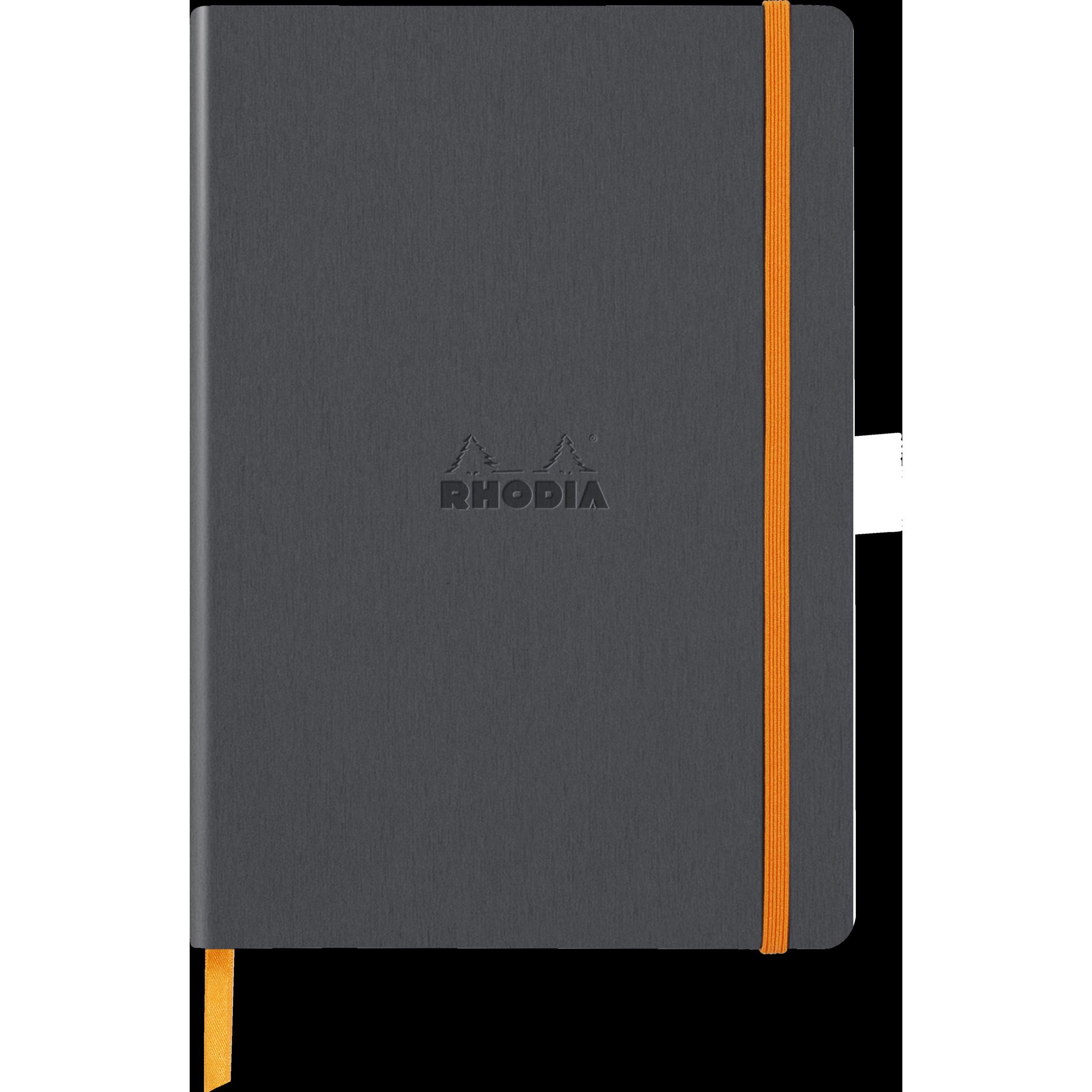 Rhodia, Heft + Block, Notizbücher und Notizhefte Rho (A5, Kariert, Harter Einband)