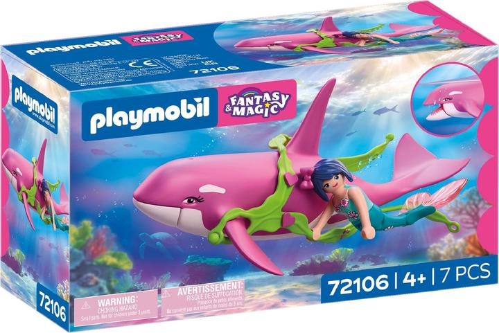 Productafbeelding Playmobil 72106 Orca mit Meerjungfrau