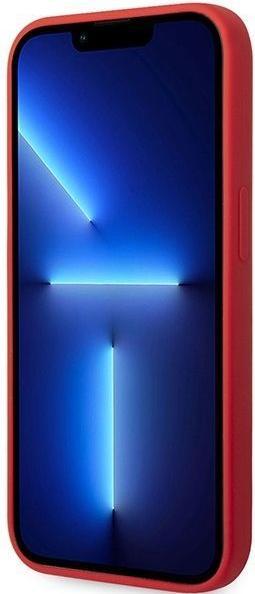 Actual product image Tumi TUHCP14XSR iPhone 14 Pro Max 6.7" czerwony/red hardcase Liquid Silicone (Apple iPhone 14 Pro Max)