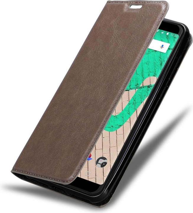 Productafbeelding Cadorabo Boek Onzichtbare Magneethoes (Wiko View Max)