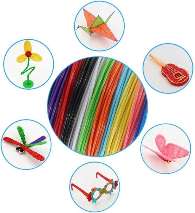 Produktbild Extralink Smart Life Dlugopis 3d Pen Czarno-Czerwony