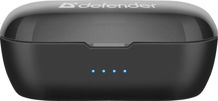 Actual product image Defender Twins 638 Headphones Wireless In Ear Calls/Music Bluetooth Black (2 h, Wireless)