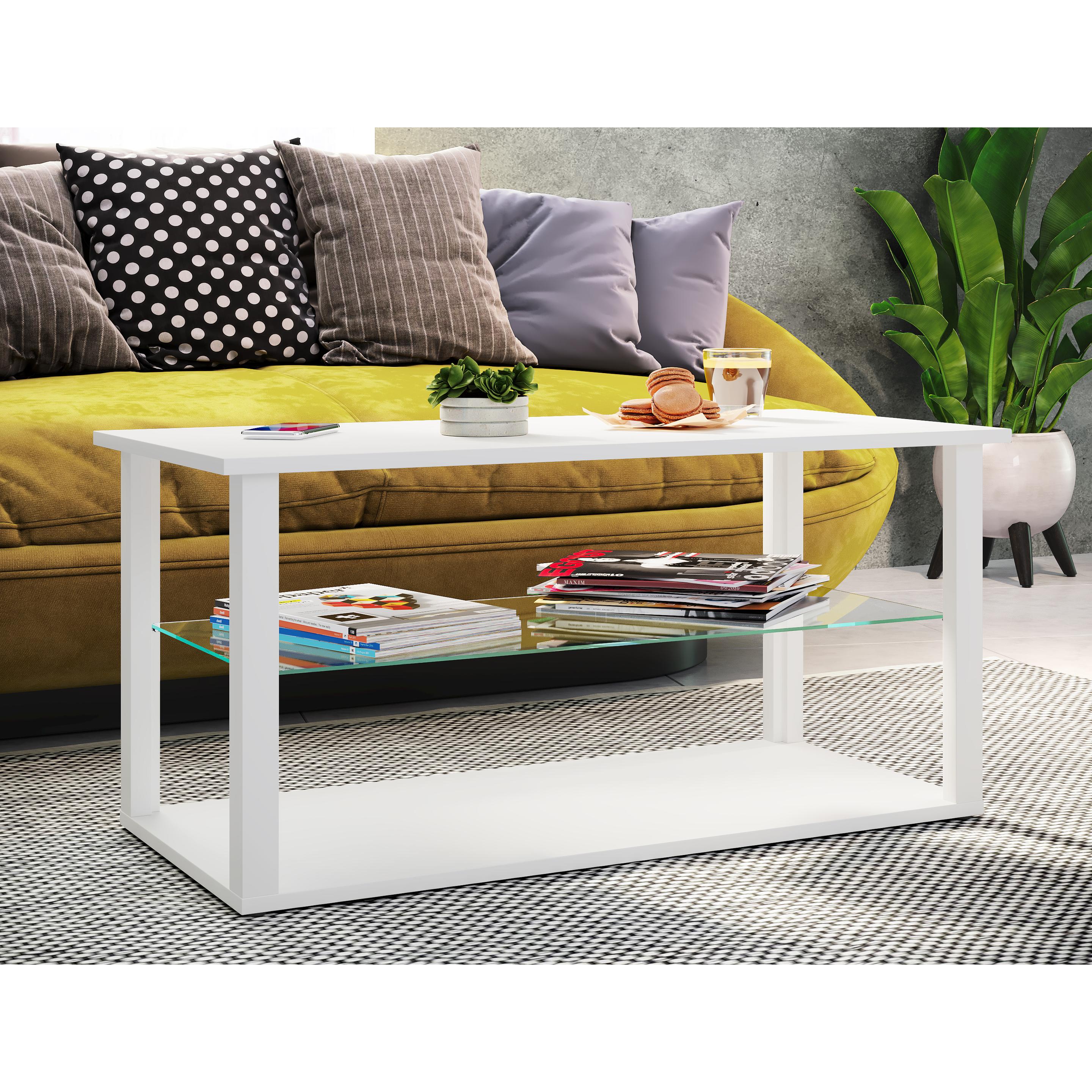 Thumbnail - VCM, Couchtisch + Beistelltisch, Lucia (95 x 45 x 45 cm)