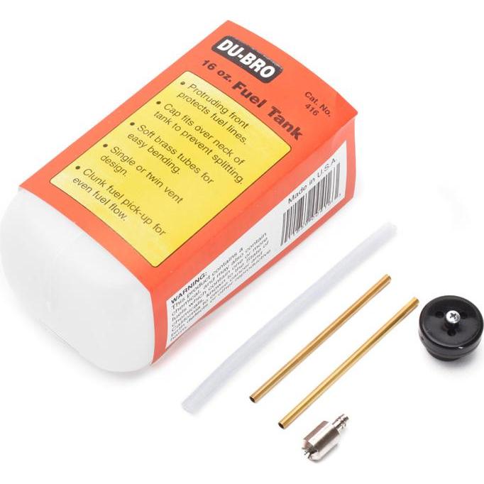 Thumbnail - Du-Bro 454ml Kraftstofftank, 60 x 68 x 149mm