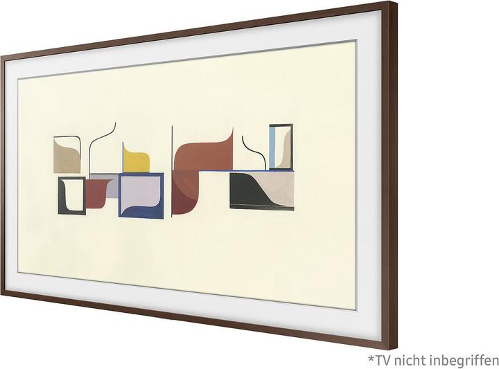 Actual product image Samsung Frame for Frame TV 65", walnut (dark wood) aluminium and wood (Various)