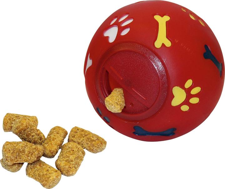 Kerbl Snack ball f. dogs ø 11cm, red (Intelligence toy dog)