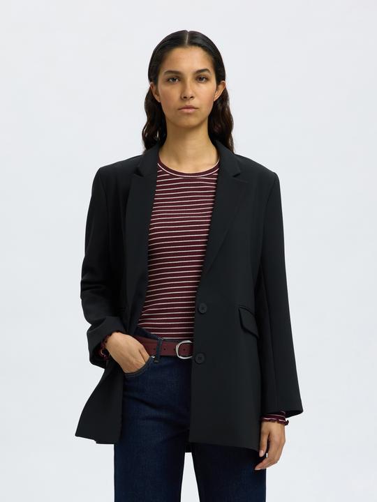 Actual product image Selected Slfanna Ls Crew Neck Tee Str Noos (XXL)