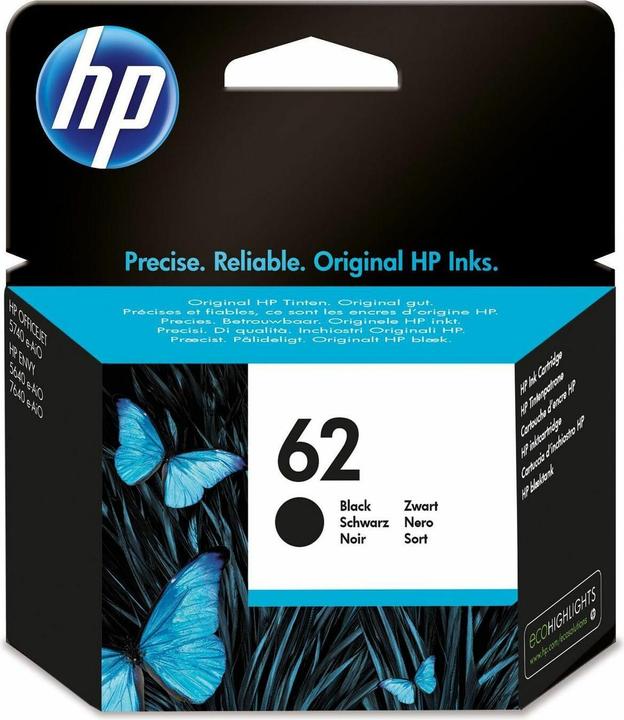 Produktbild HP 62 Black Original Ink