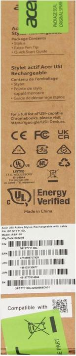 Actual product image Acer GP.STY11.00L