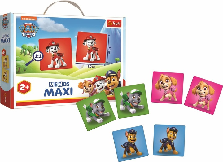 Actual product image Trefl Paw Patrol Memory Puppy Patrol Game (English)