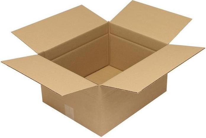Actual product image Transpak Folding carton 1-wall dimensions 400x330x220mm quality 1.30 C brown brown (25x)