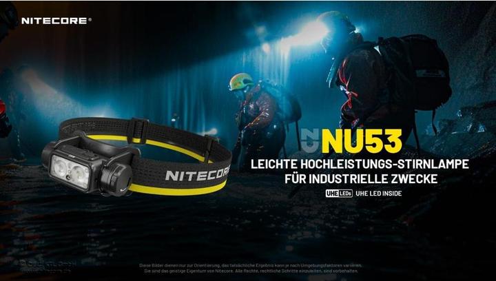 Actual product image Nitecore NU53 (1800 lm)