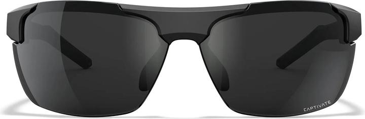 Image du produit Wiley X WX PRIME Lenses: CAPTIVATE™ grey, Frame: matte black (Noir mat, CAPTIVATE™ gris)