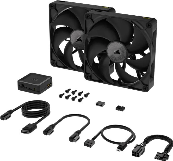Actual product image Corsair RX Series, iCUE LINK RX140, 140mm Fan, Dual Fan Kit (140 mm, 2 x)