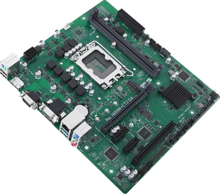 Immagine prodotto ASUS PRO H610M-CT2 D4-CSM LGA1700 MB (LGA 1700, Intel H610, mATX)