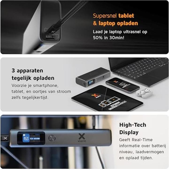 Image du produit Xtorm Série Nova (20000 mAh, 130 W, 74 Wh)