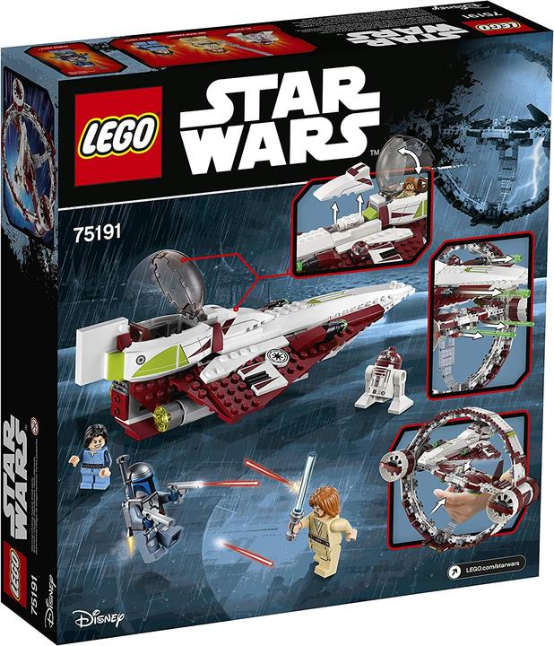 Produktbild LEGO Jedi Starfighter With Hyperdrive (75191, LEGO Star Wars)