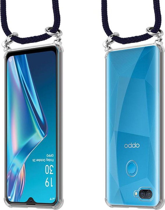 Produktbild Cadorabo TPU Handy Kette SILBER Cover