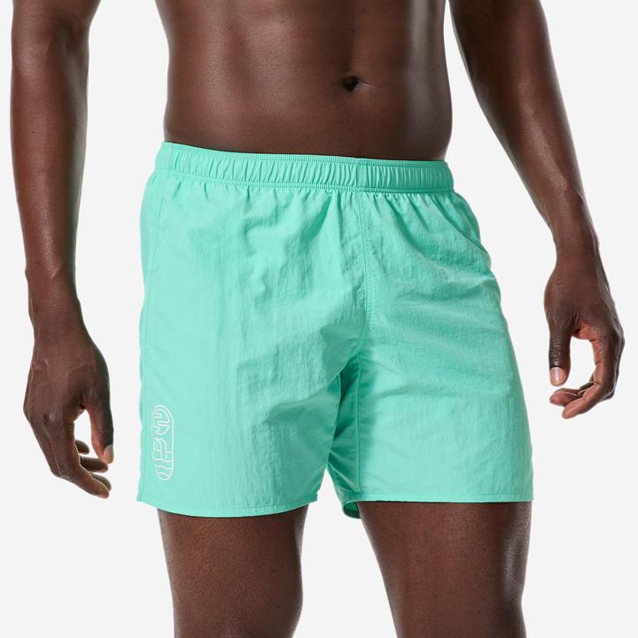 Actual product image Decathlon Badeshorts Herren Basic einfarbig Polyamid (50, 56)
