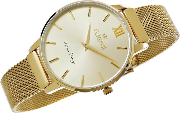 Produktbild Gino Rossi Laikrodis G.Rossi WOMEN'S WATCH - 12177B (zg771c) BOX universalas