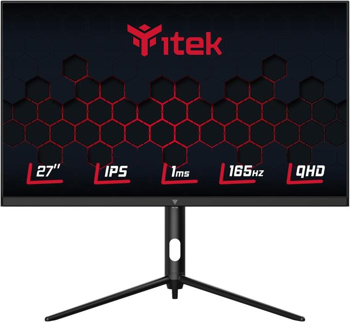 Itek Ecran 27" GGF Flat Quad HD (Noir) 165Hz (2560 x 1440 Pixel, 27")