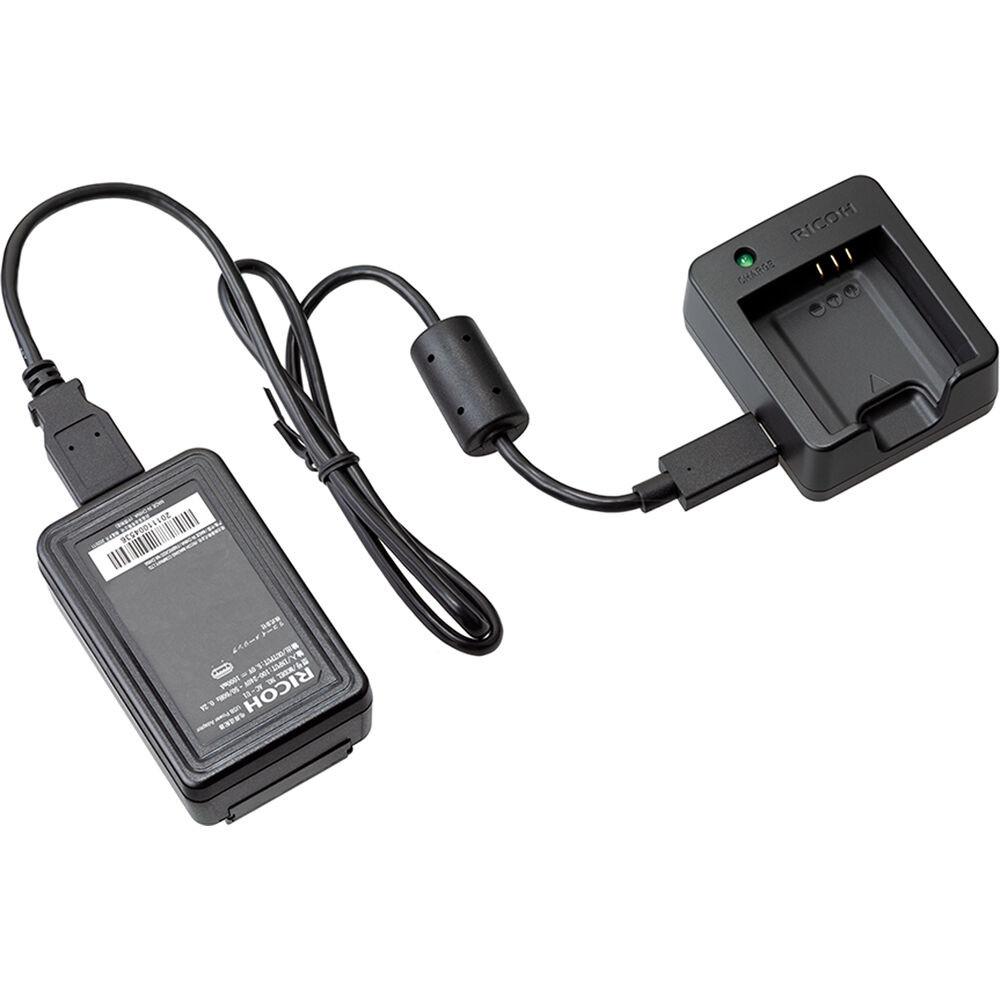 Pentax Kit caricabatterie Ricoh K-BC183E (Caricabatterie per fotocamere), Alimentatore fotocamera