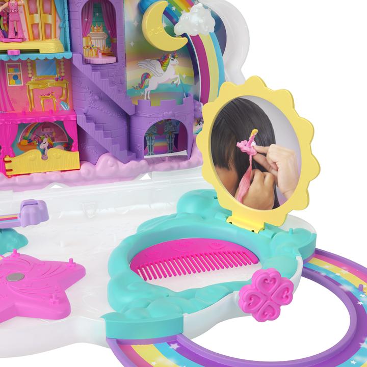 Immagine prodotto Polly Pocket Scatola del gioco dei capelli di unicorno