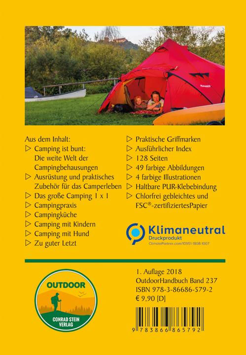 Produktbild Camping (Deutsch, Michael Hennemann, 2018)