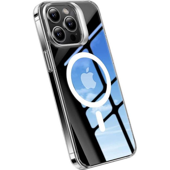 Torras phone case UPRO Lstand Clear-Mag for iPhone 15 (transparent) (Apple iPhone 15), Smartphone Hülle, Transparent