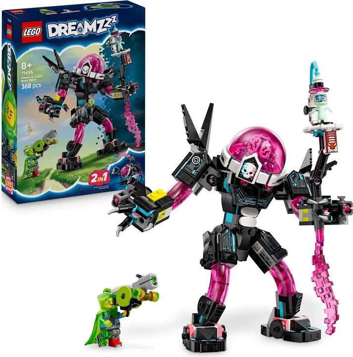 Immagine prodotto LEGO 71495 ® DREAMZZZ Mateo vs. cyber-cervello mech (71495, LEGO Dreamzzz)