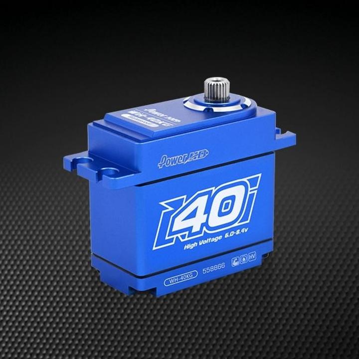 Image du produit Power HD Servo WH-40KG / 29.0kg/0.20sec. 6V//40.0kg/0.17 8.4V / Digital / Waterproof